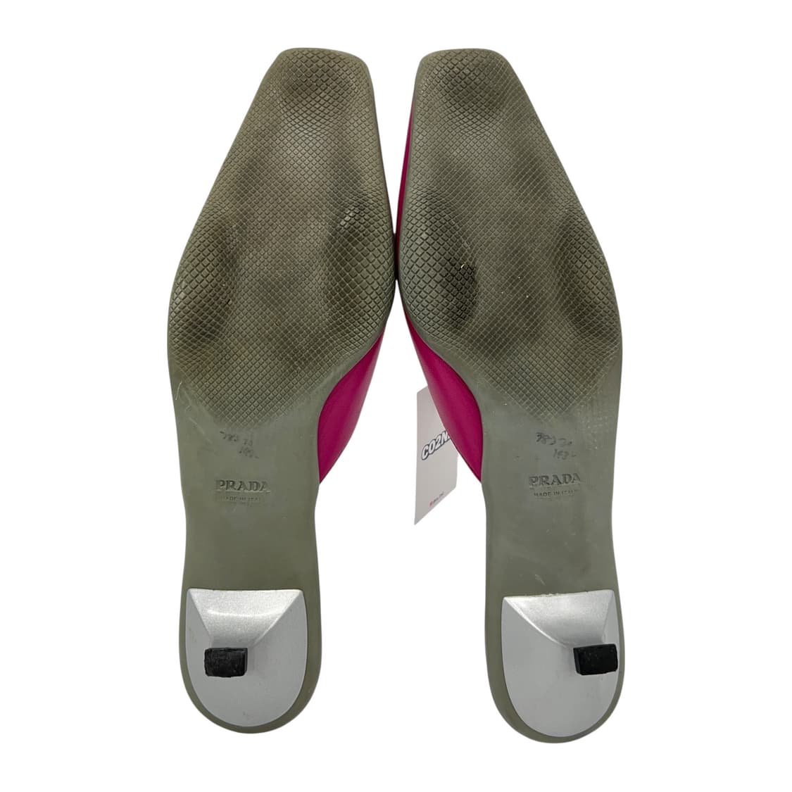 245 Vtg W 프라다 스포츠 뮬 레드퍼플 (EU37.5) 상품이미지4