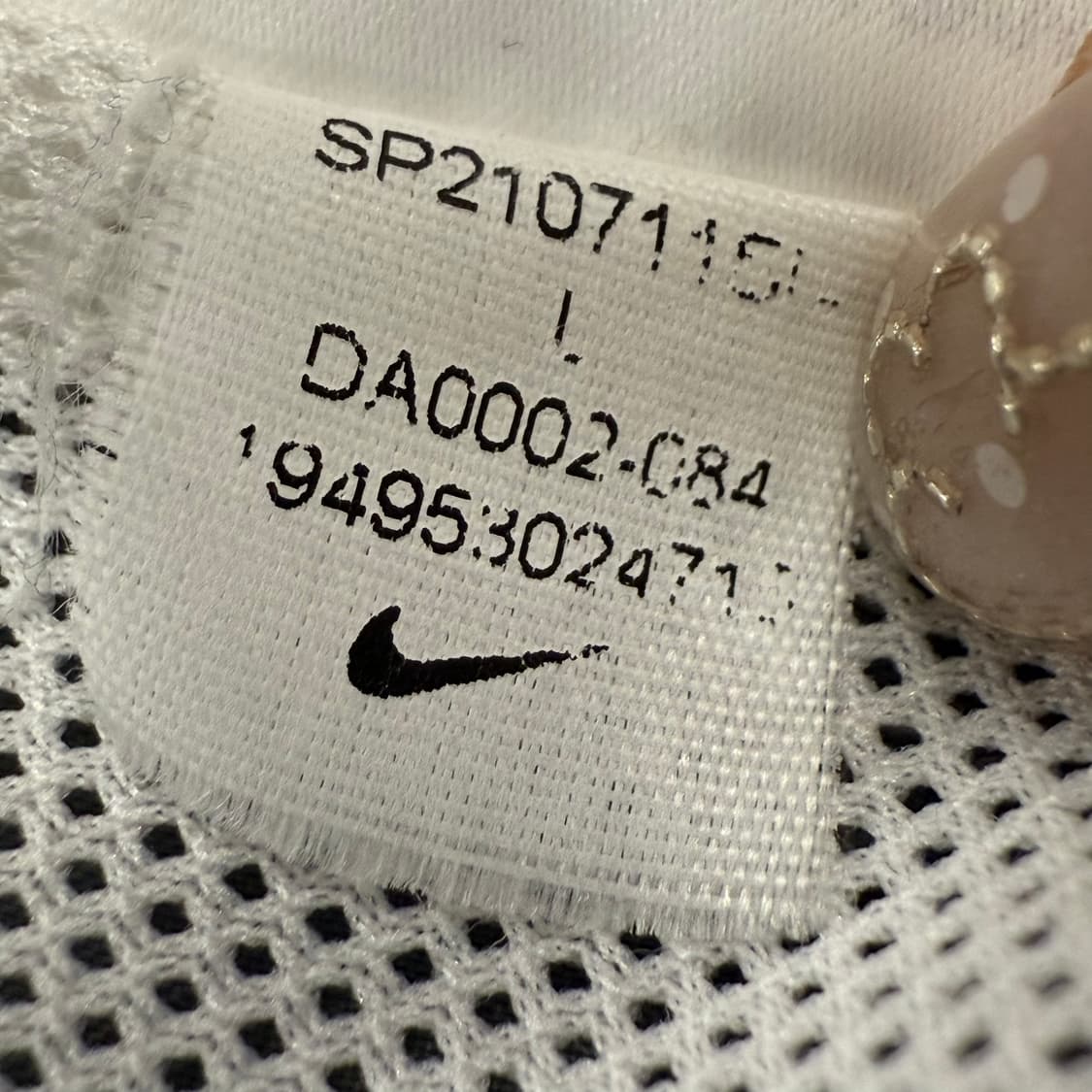 [정품/L] 나이키 바람막이 아이보리 회색 후드집업 b17 상품이미지7