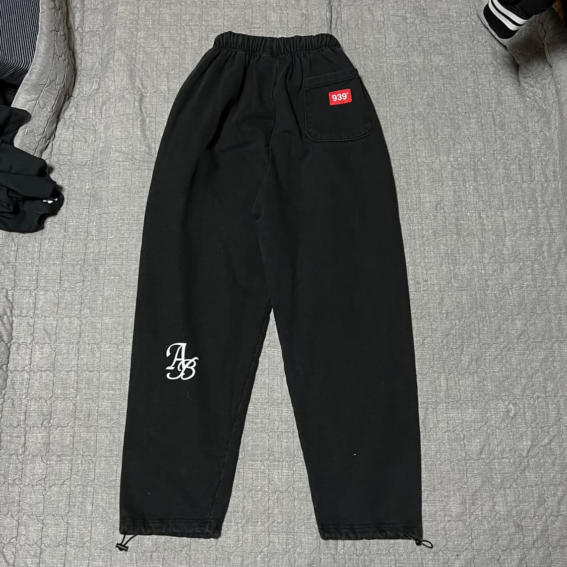 아키이브 볼드 팬츠 S 조거 블랙 츄리닝 츄바 빈티지 상품이미지4