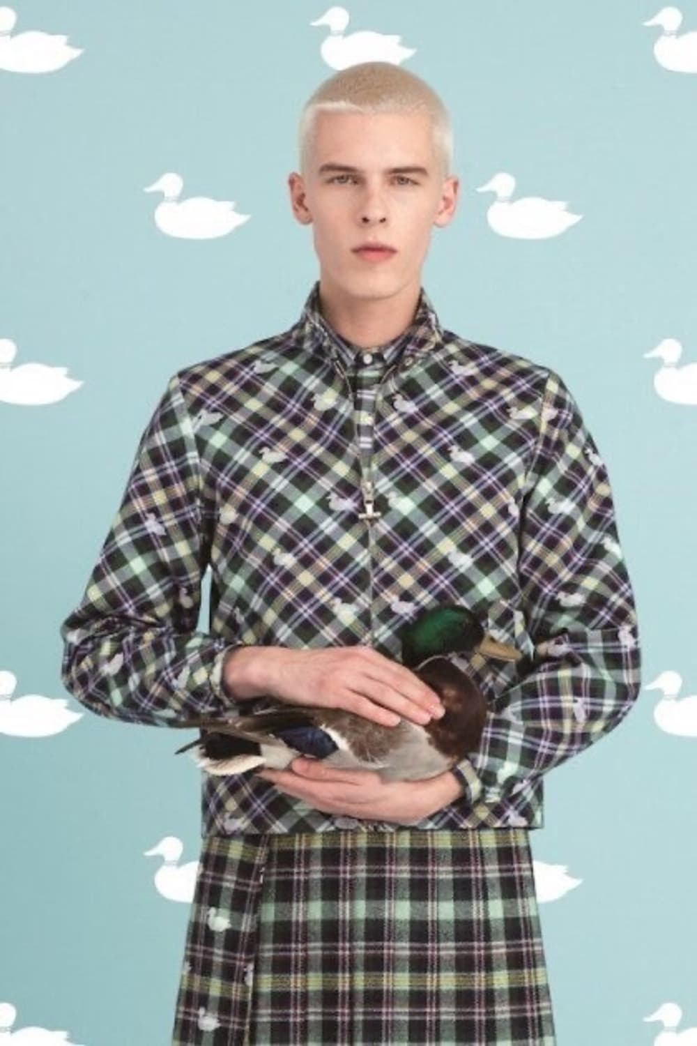 톰브라운 x KOE 오리 블루종 콜라보 한정판 자켓 상품이미지1