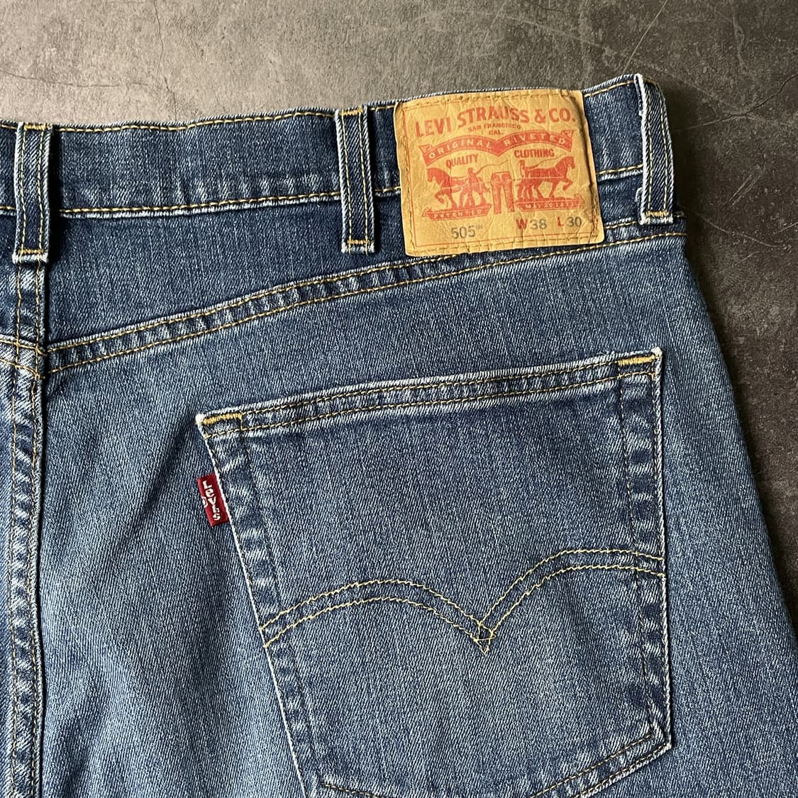 LEVI'S 리바이스505 빈티지 코튼 데님팬츠 상품이미지7