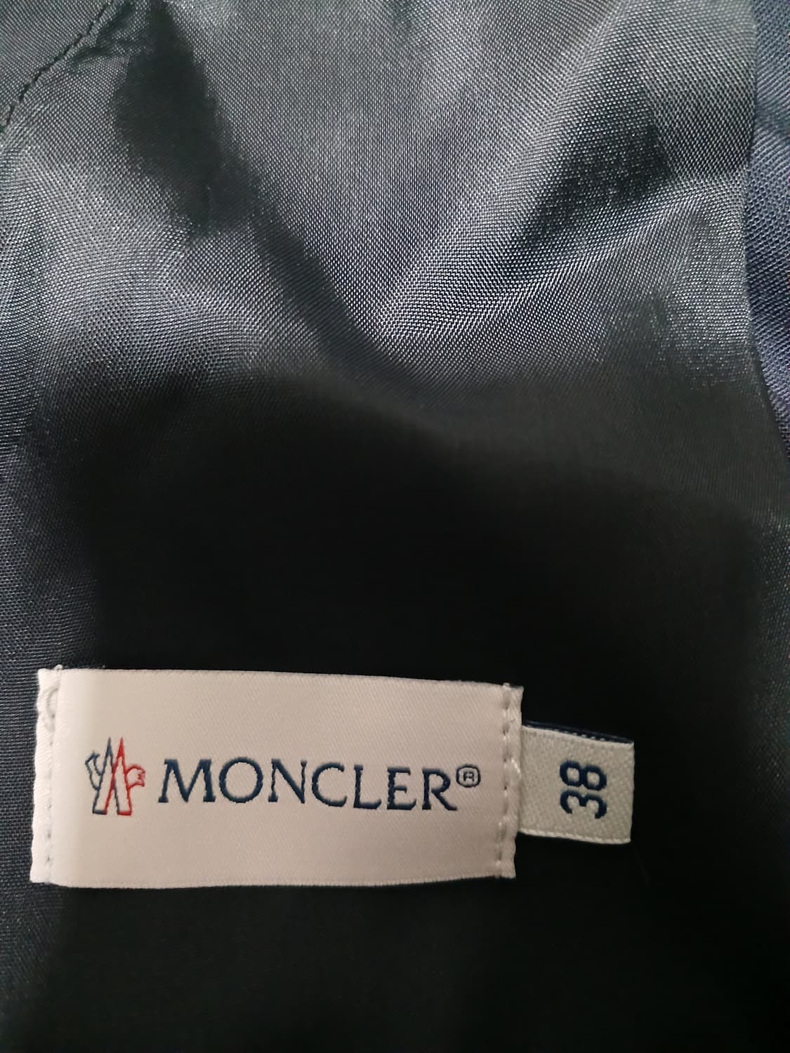 (새상품,정품,38,55,S)몽클레어 여성 간절기용 슬랙스 네이비 상품이미지8