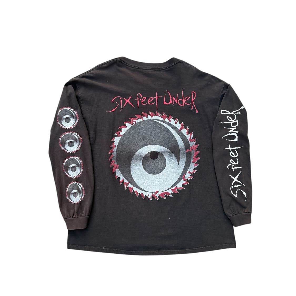 빈티지 90s SIX FEET UNDER Band 밴드 롱슬리브 상품이미지2