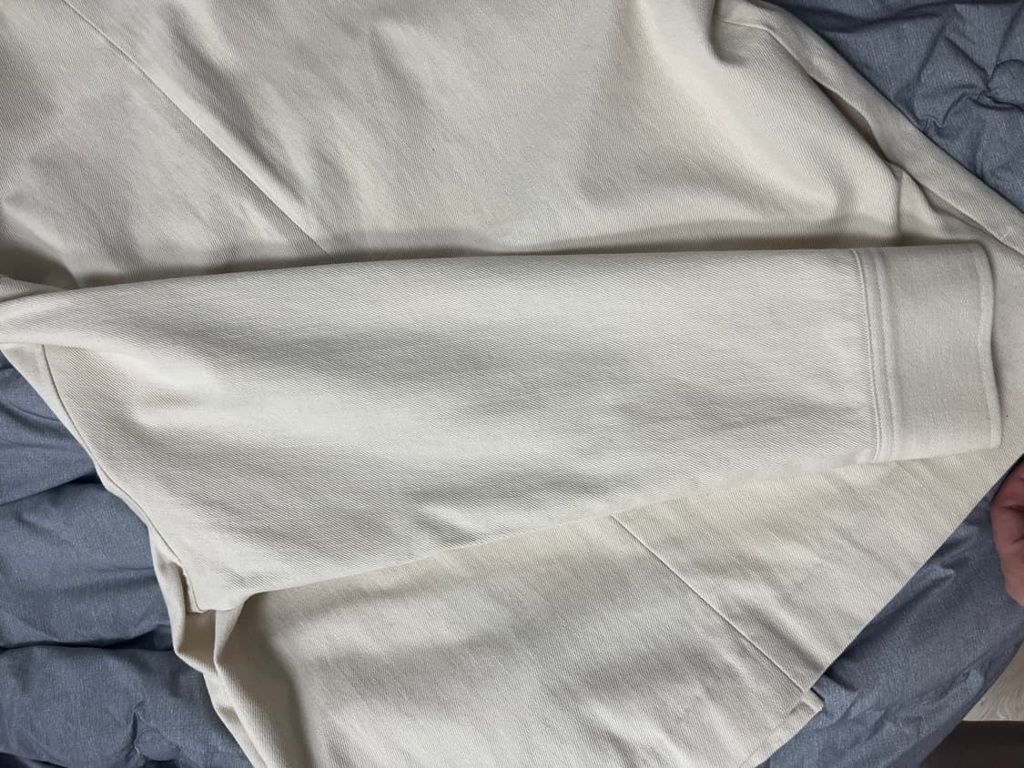 밈더워드로브 ELOY 포켓 데님 트러커 / 크림 / M 상품이미지7