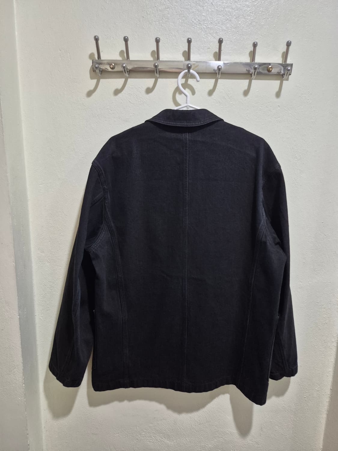 6SS 커스텀멜로우 Black Notched Lapel Denim 자켓 상품이미지6