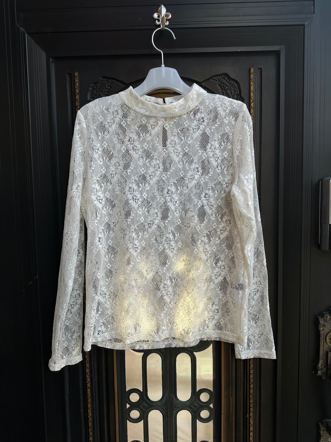 as know as pinky 레이스 탑 상품이미지1