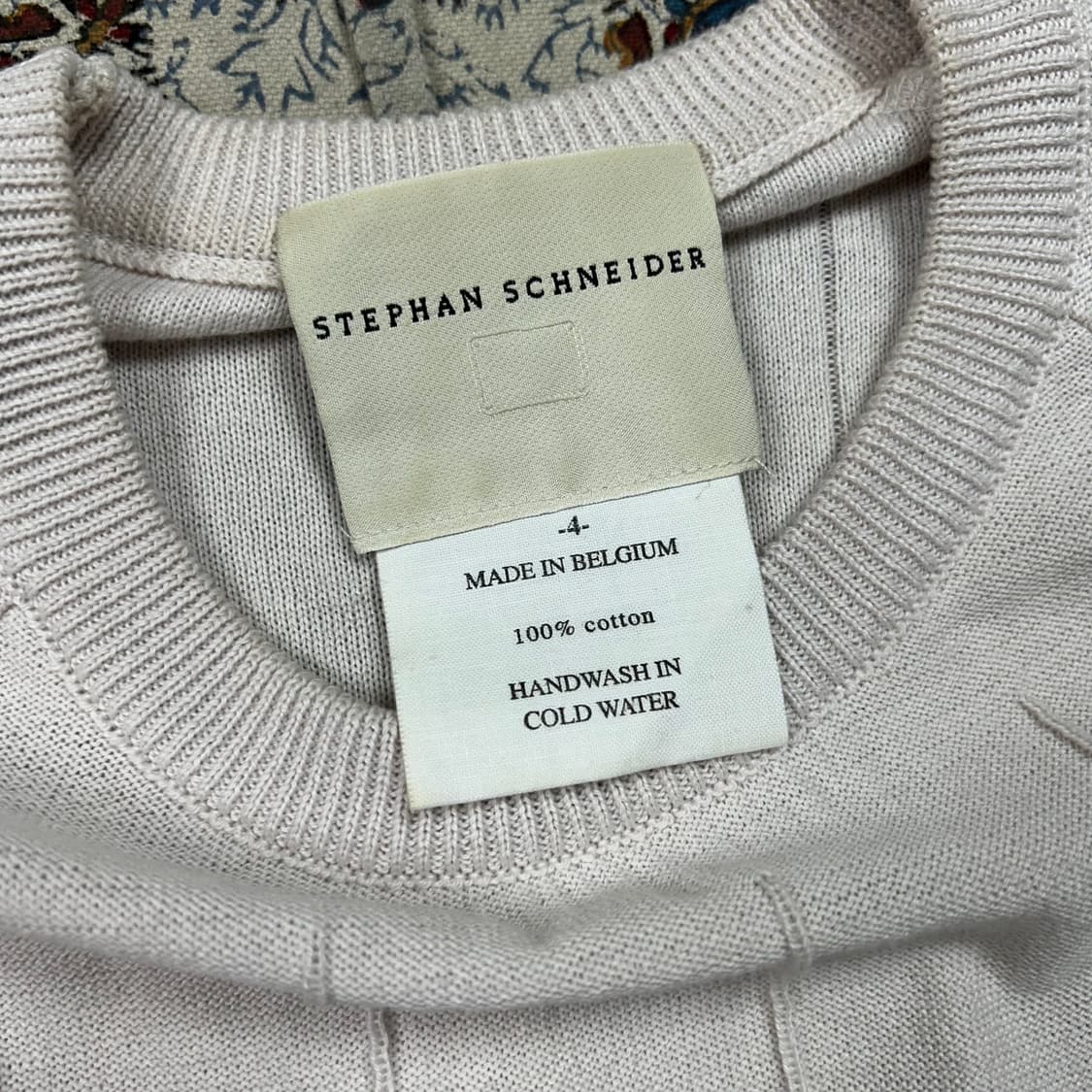 스테판 슈나이더 코튼 니트 상품이미지5