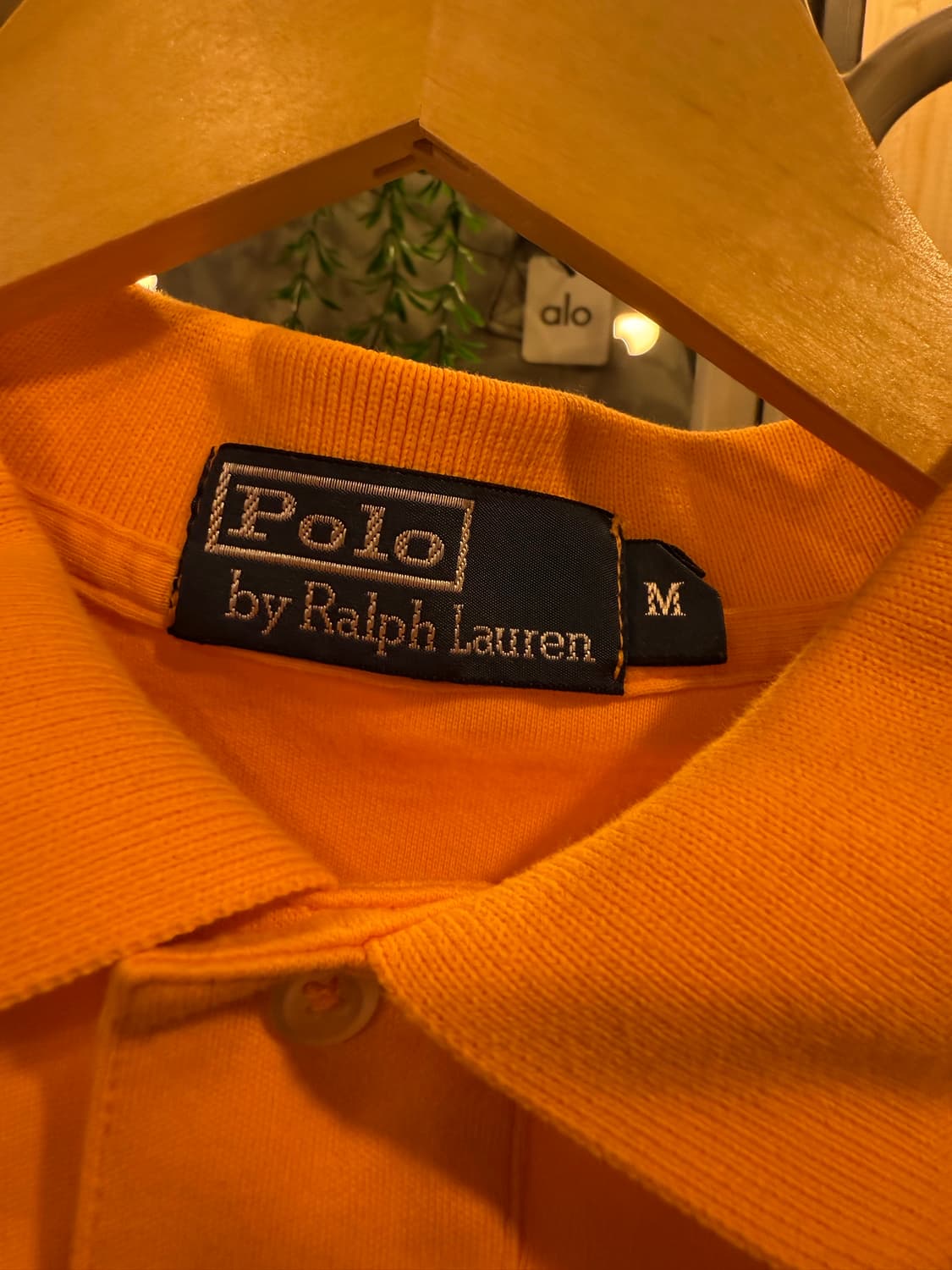 폴로 랄프로렌 스카이포니 오렌지 반팔 카라티 상품이미지2