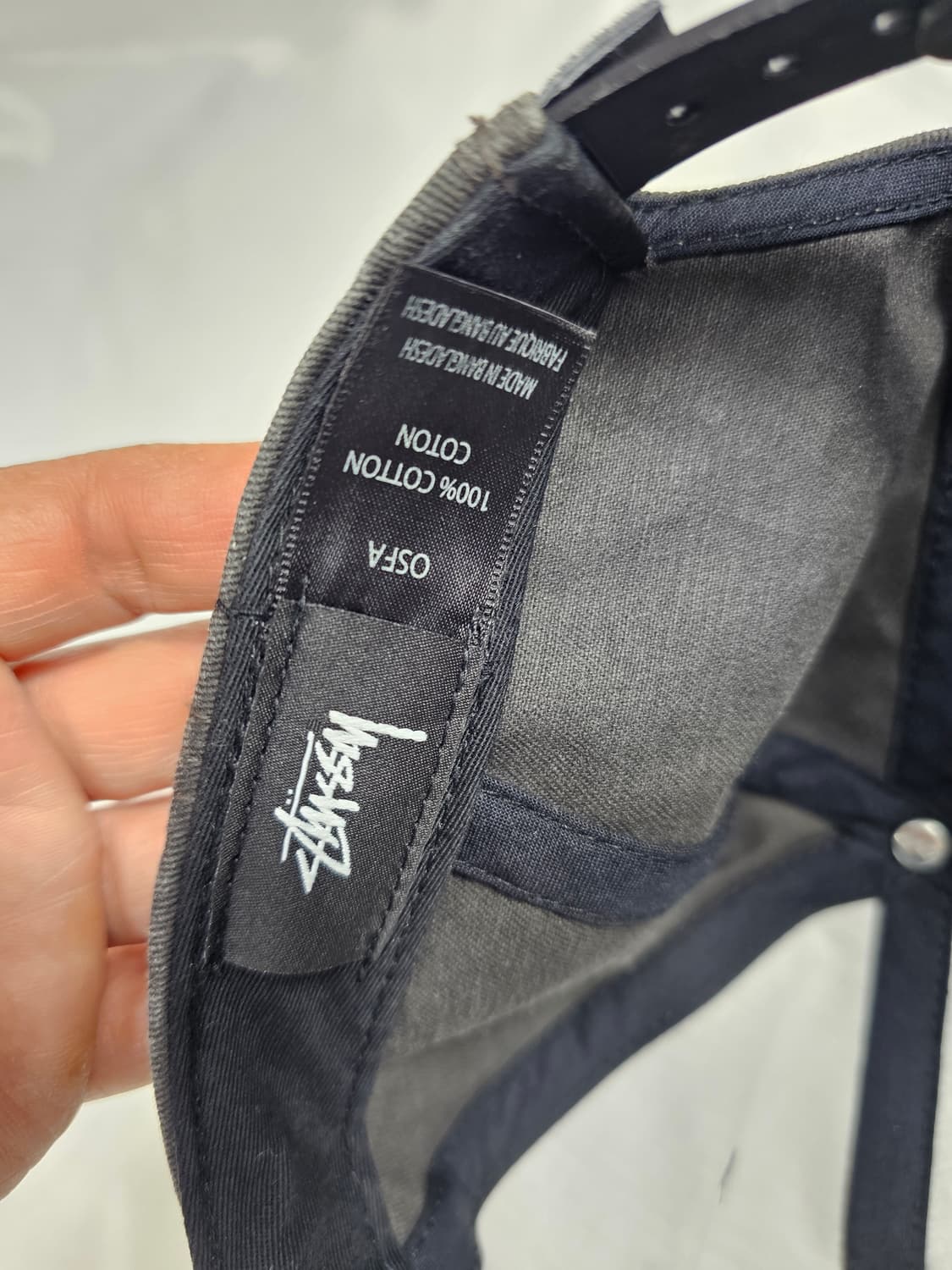 스투시스탁피그먼트캡 상품이미지6