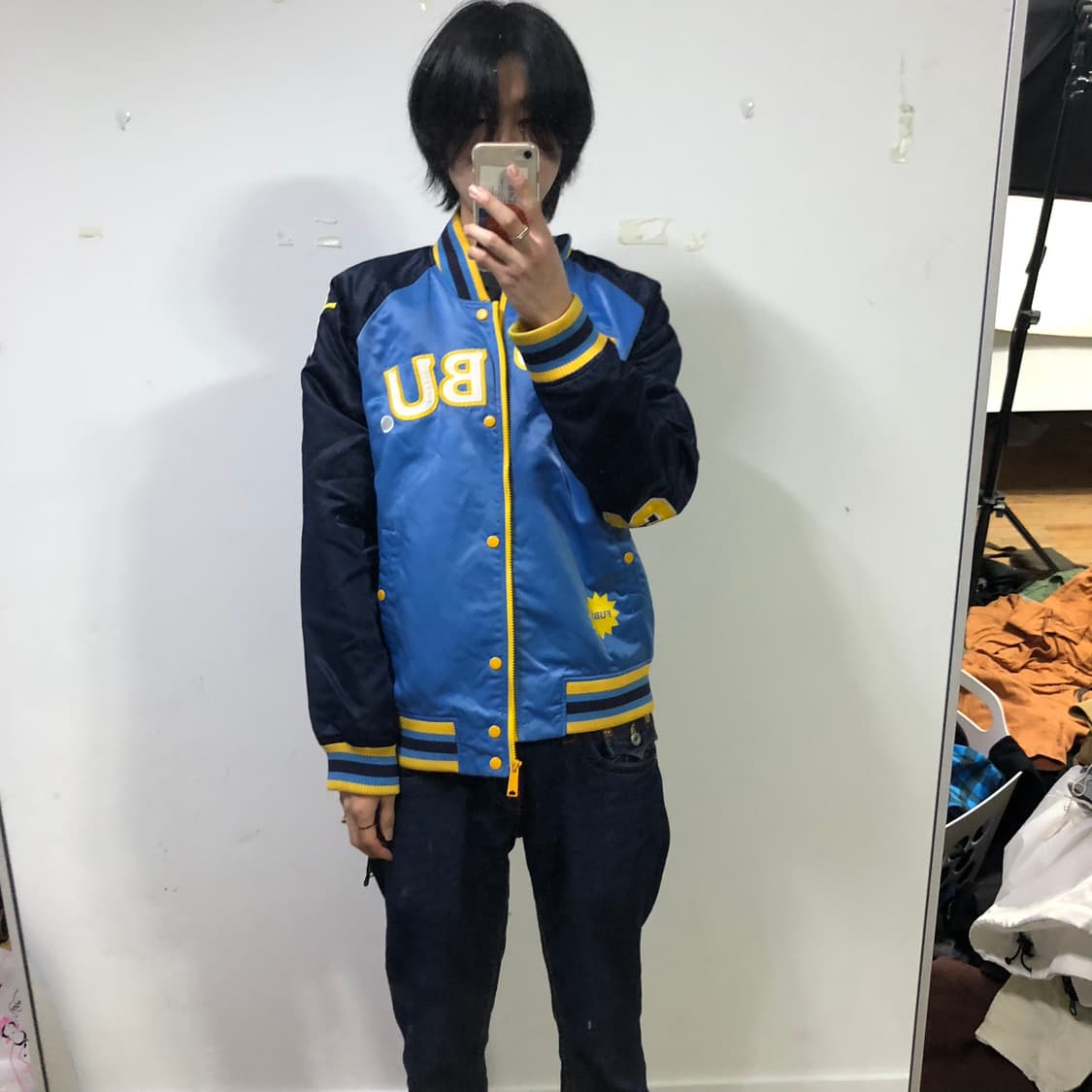 후부 바시티 자켓 상품이미지3