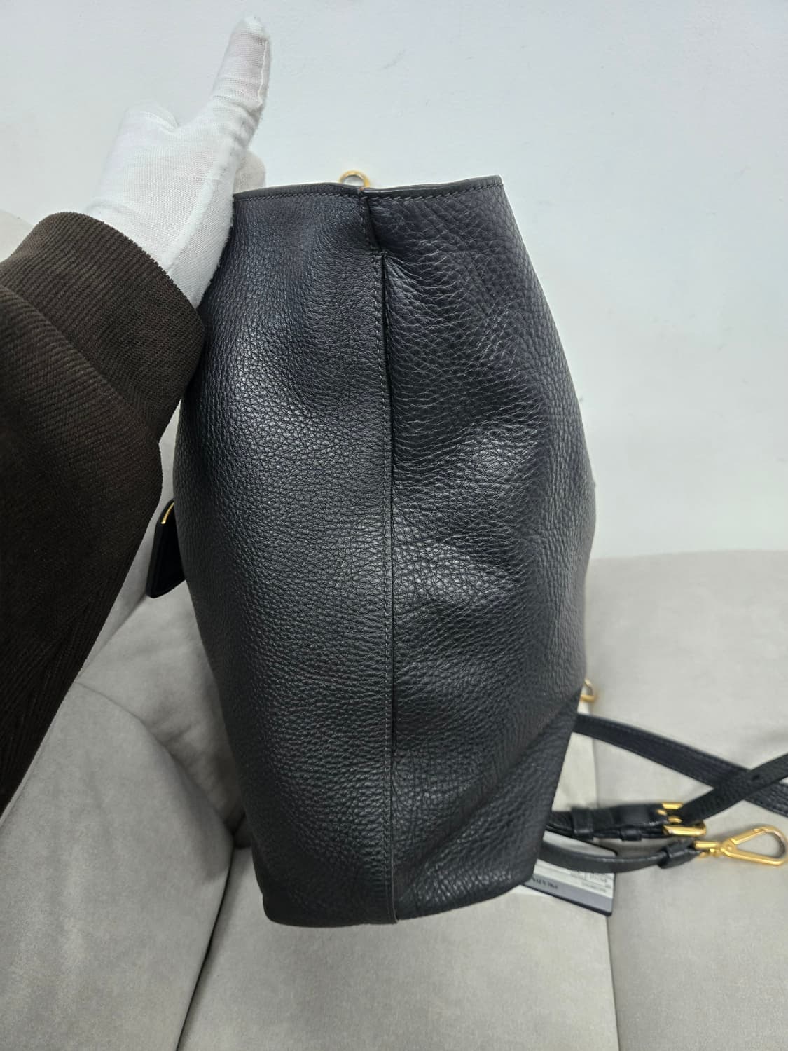 [보증서 정품] 프라다 가죽 토트 숄더백 상품이미지2