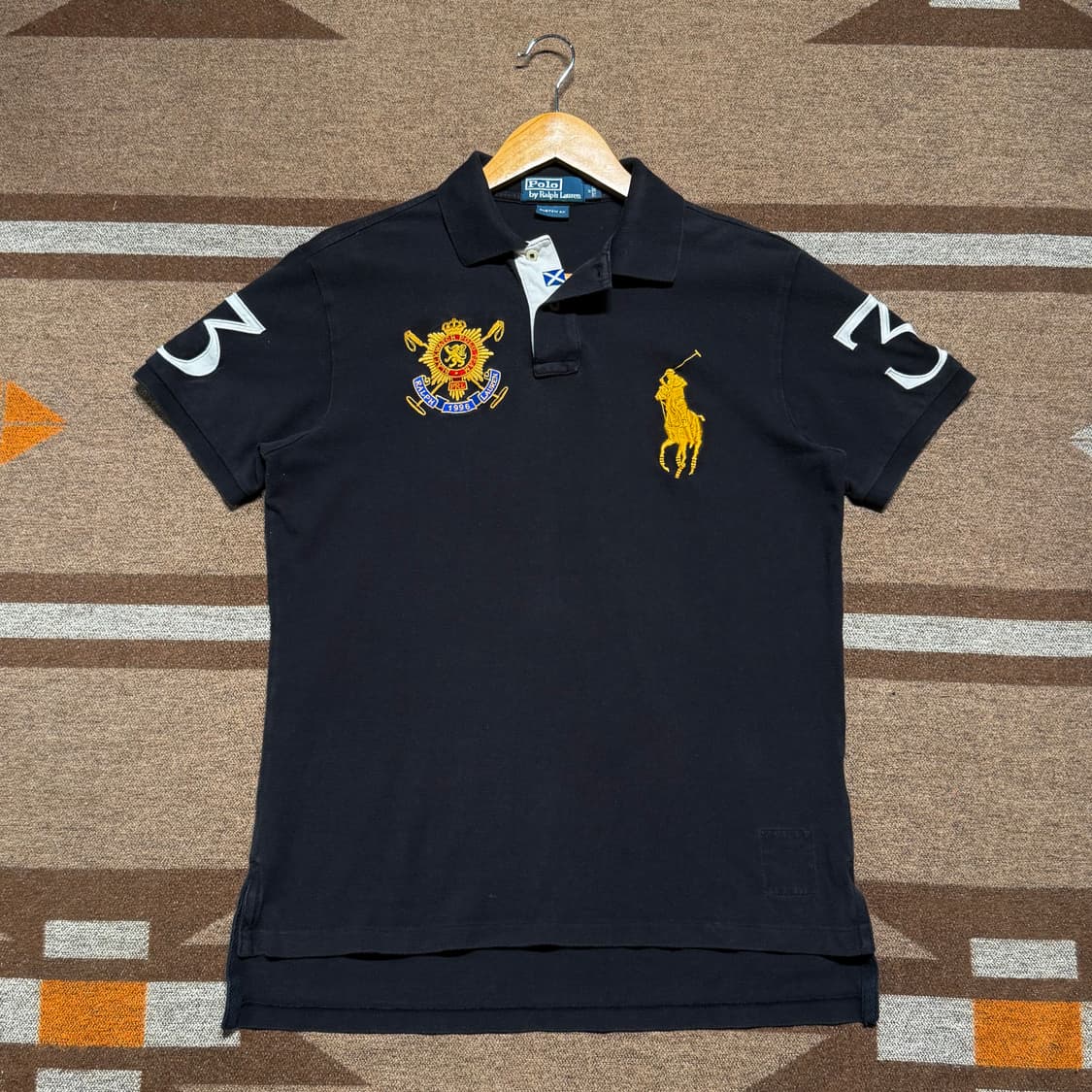 폴로랄프로렌 빅포니 블랙와치 pk 반팔 카라티 M 치프키프 상품이미지1
