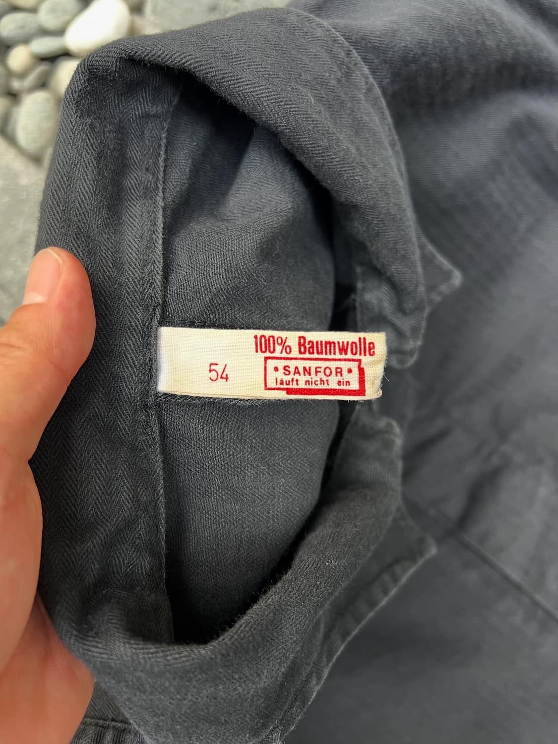 OLD VINTAGE BLACK HBT 헤링본트윌 블랙프렌치워크자켓 상품이미지6
