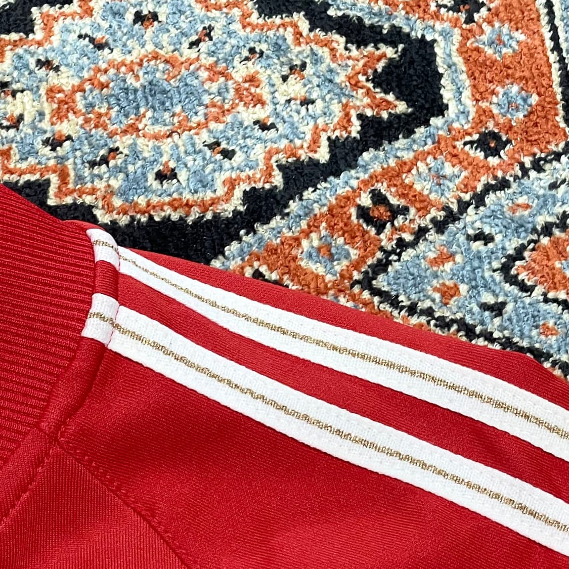 뉴발란스 레드 집업져지 자켓 여성90 상품이미지4