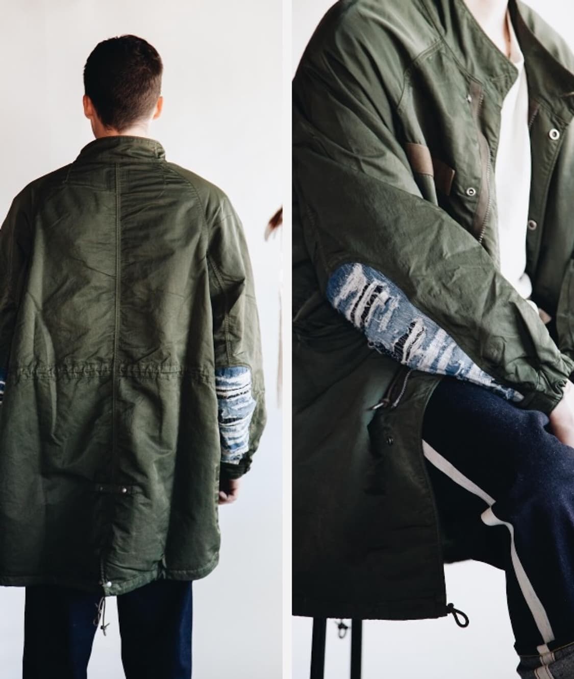 [2] 비즈빔 ict 피쉬테일 파카 상품이미지10