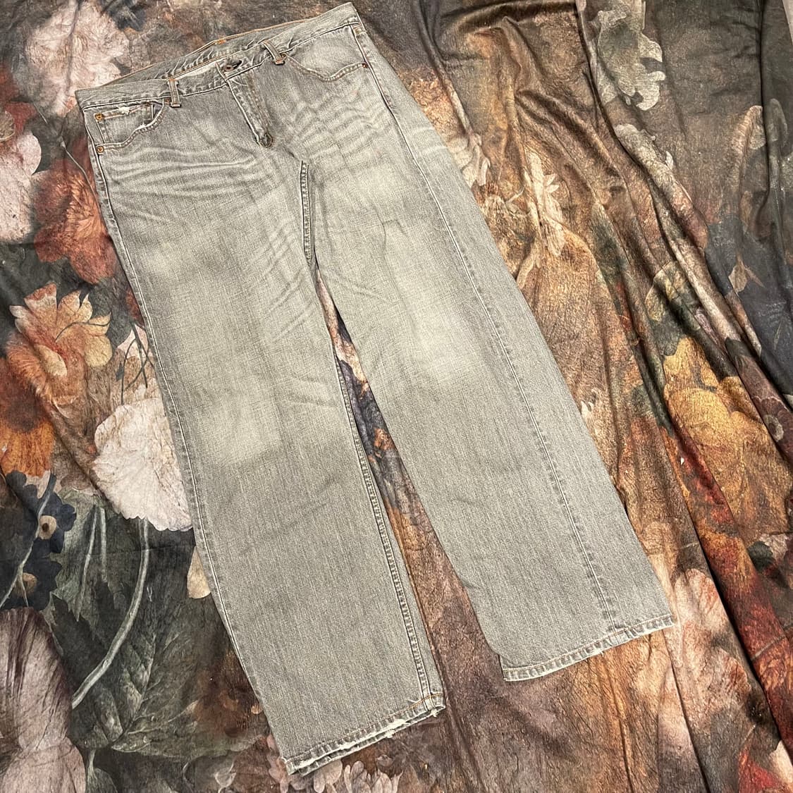 리바이스 553 워싱흑청진 36*32 상품이미지1