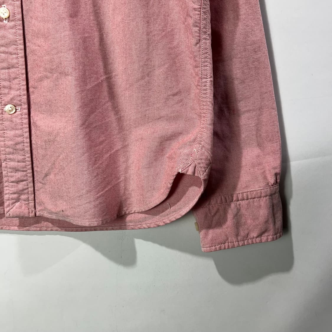 [SUGAR CANE] 슈가케인 USA 핑크 버튼다운 옥스포드 셔츠 상품이미지3