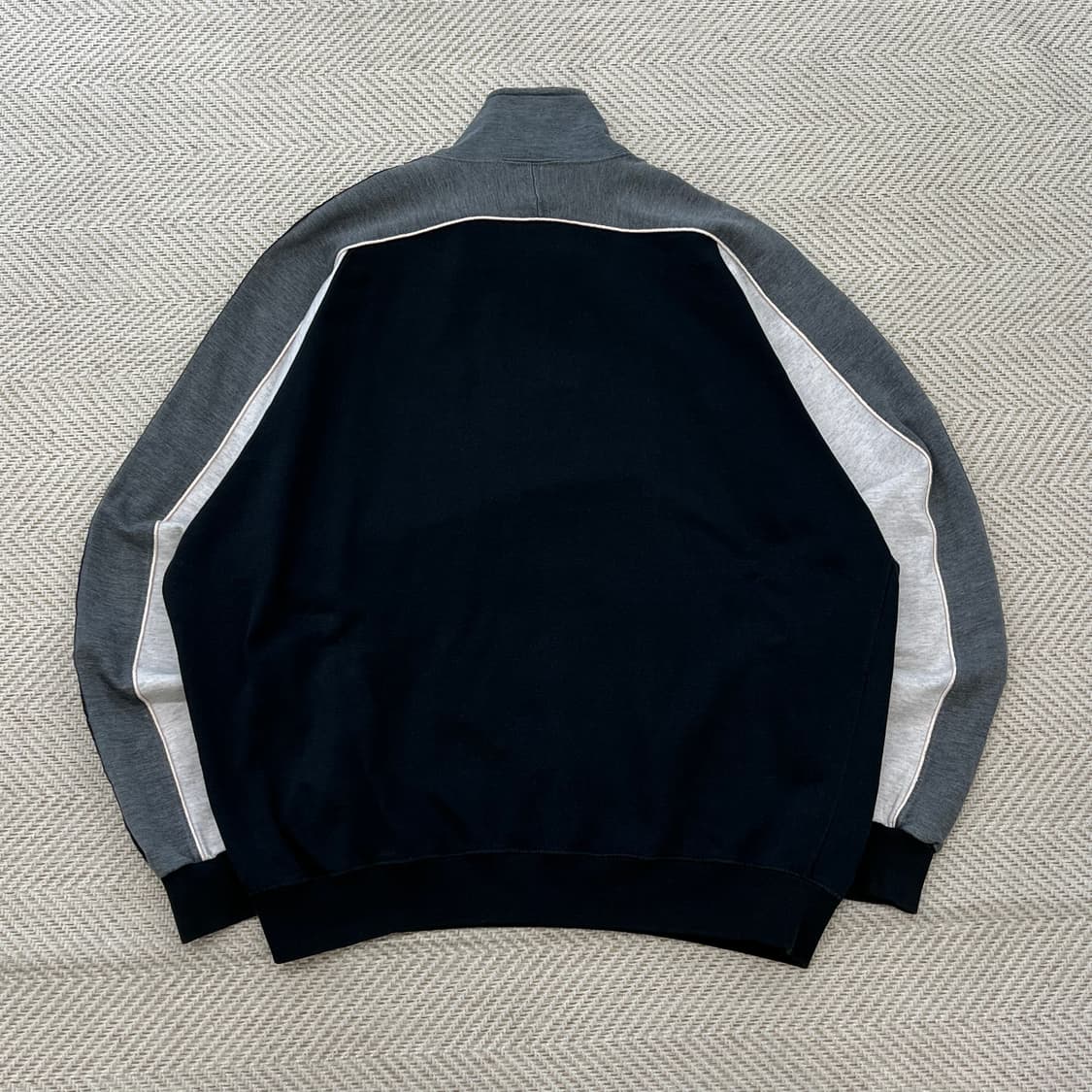 USA 챔피온 배색 하프 집업 맨투맨 r3274 상품이미지2