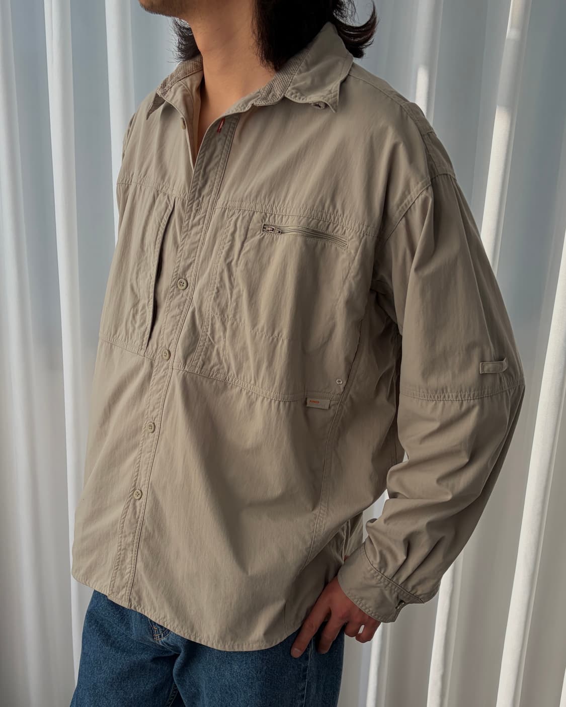 [XL]컬럼비아 GRT 기능성 아웃도어 나일론 셔츠 상품이미지1