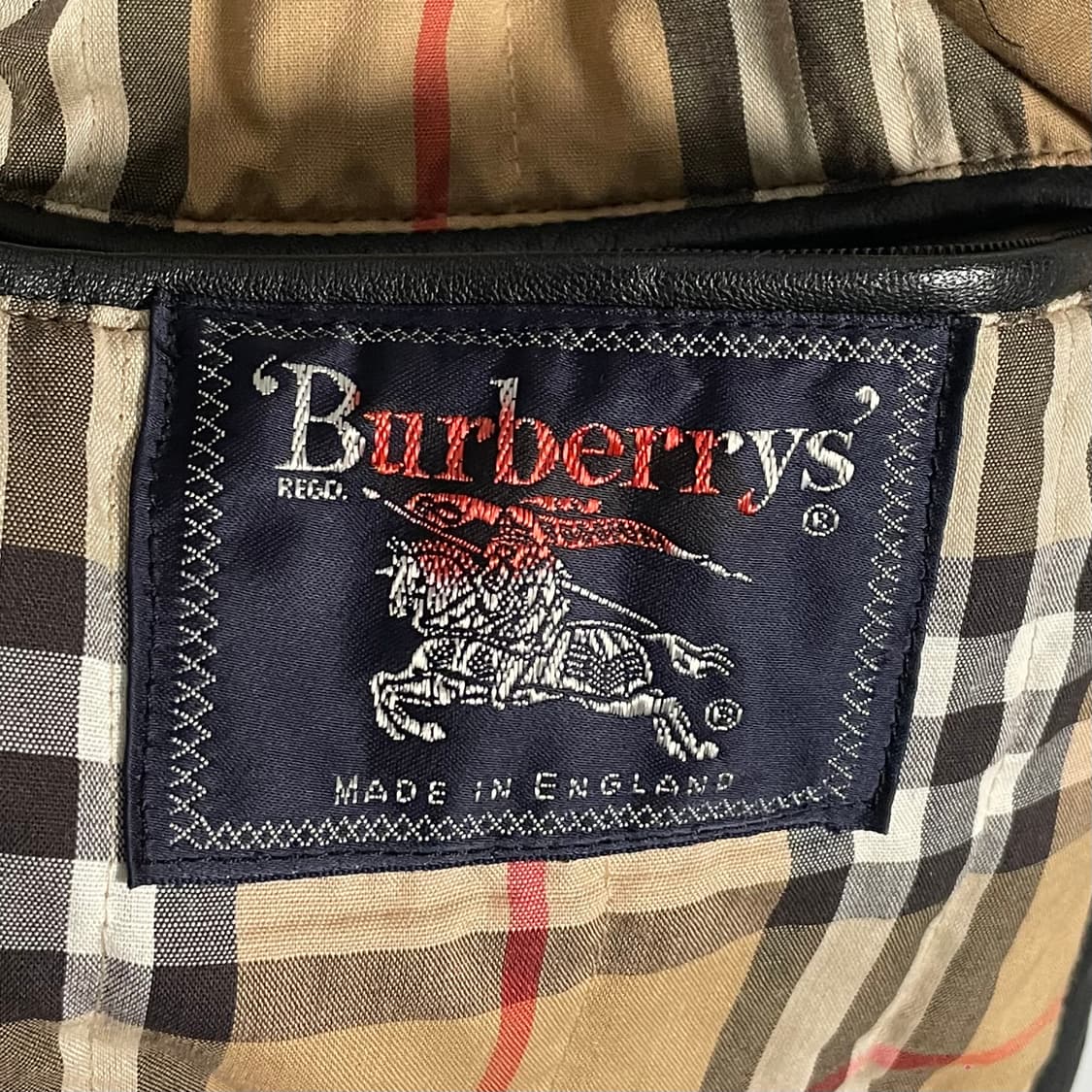 버버리 리얼레더 후드 더플 코트 (on.596)   상품이미지9