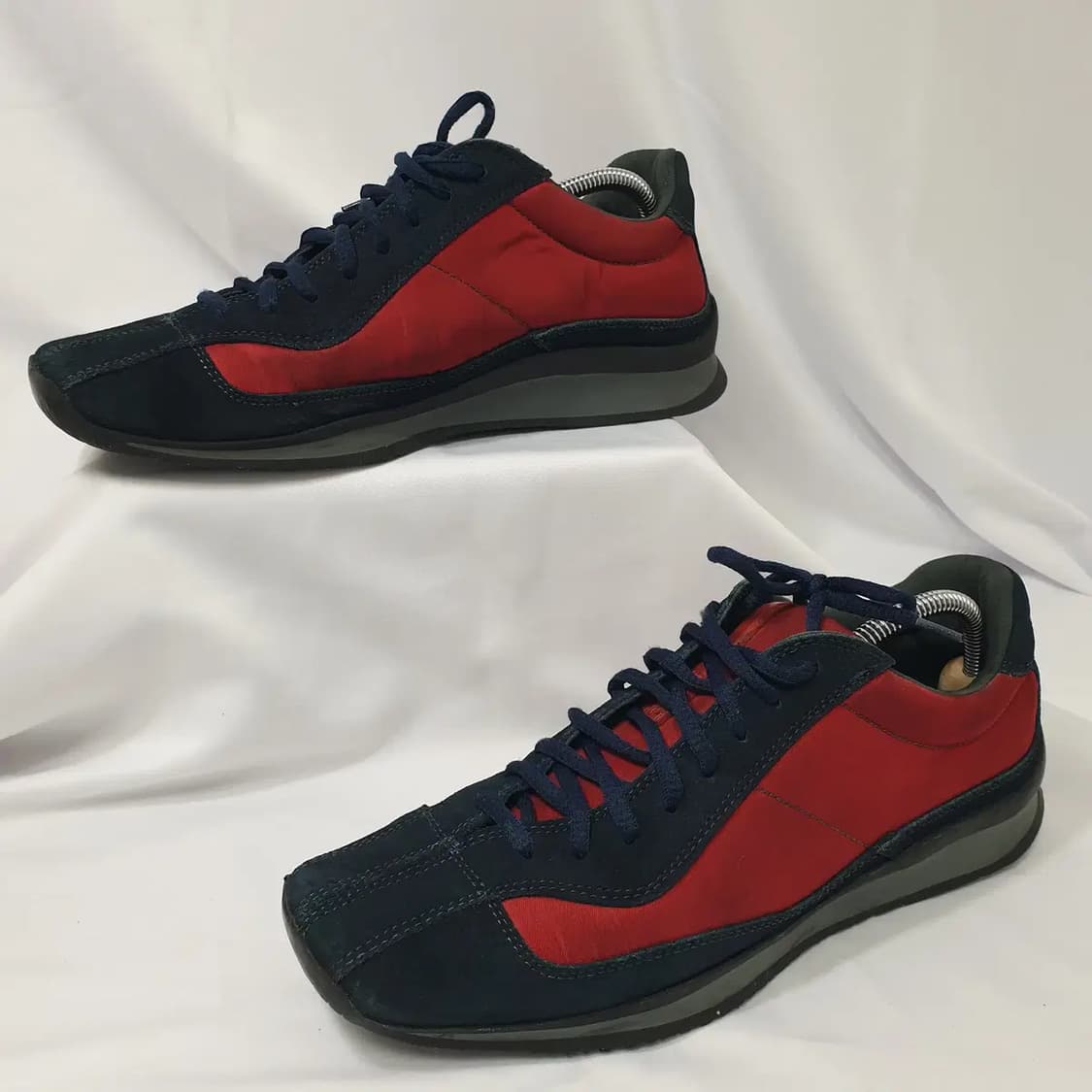 7/260 프라다 스포츠 나일론 스웨이드 콤비 러닝 로우 탑 상품이미지4