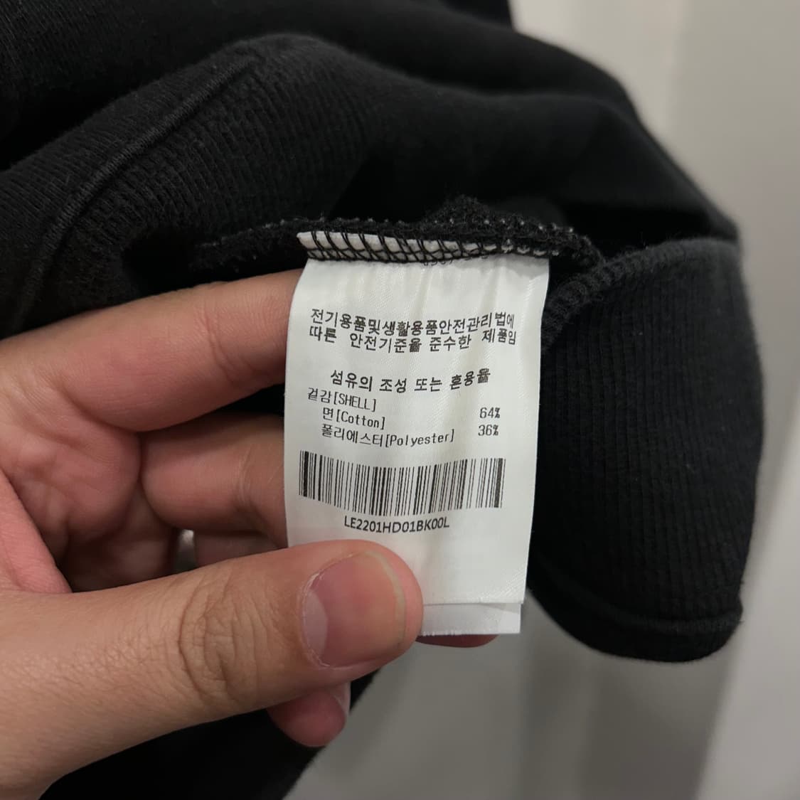 Lee 빅 로고 오버핏 헤비코튼 후드티 상품이미지4