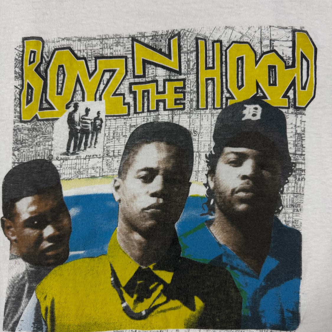 90s Boyz N The Hood 보이즈 앤더후드 무비 프로모 티셔츠 상품이미지4