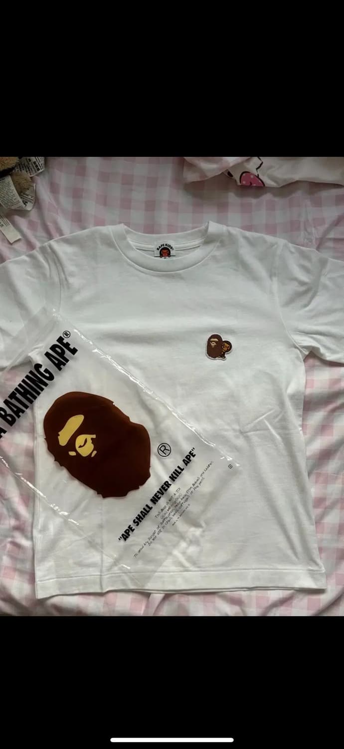 베이프 베이비마일로 반팔 티셔츠 140 상품이미지2