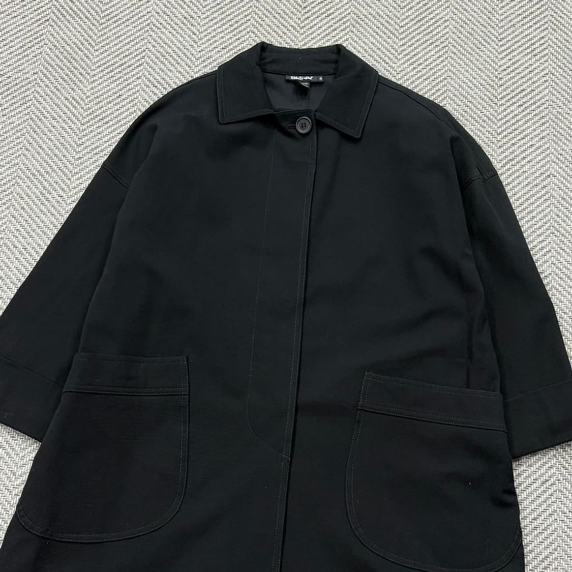 dkny 코튼 싱글 코트 v2294 상품이미지3