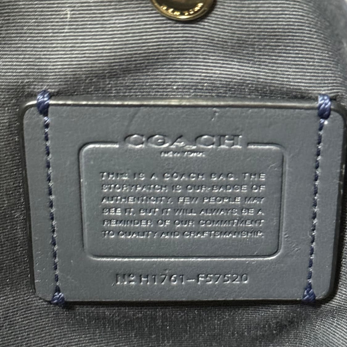 Coach 코치 크리스티 캐리올 네이비 상품이미지8