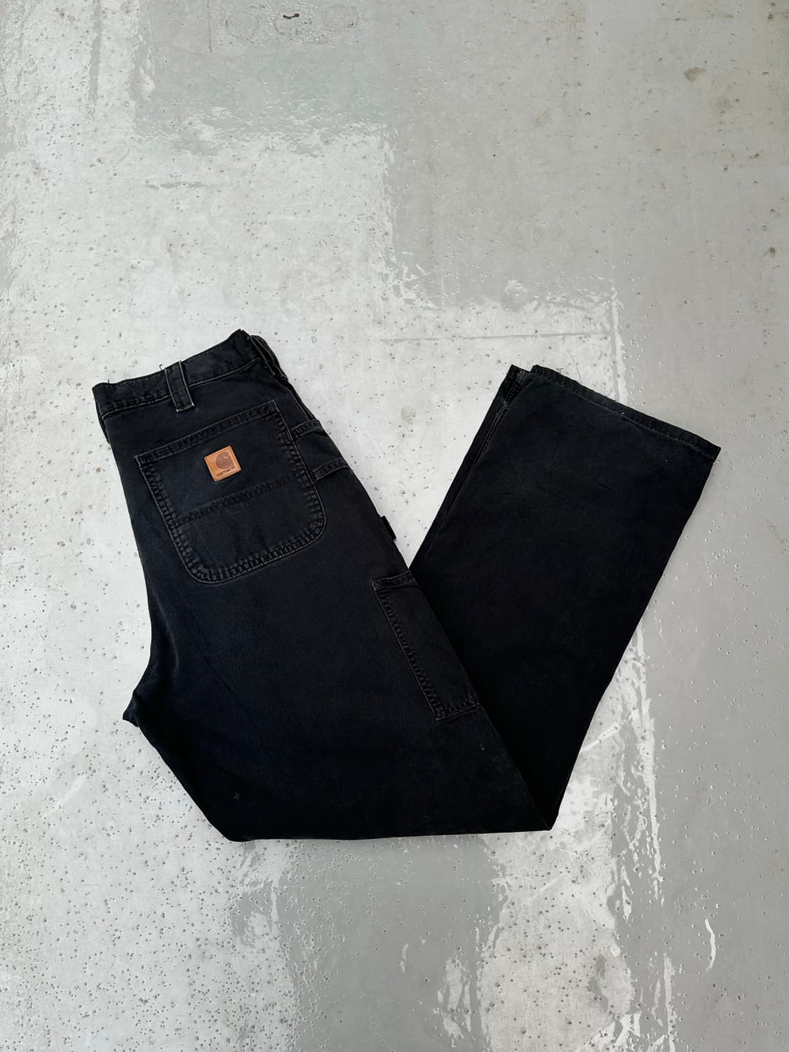 [칼하트] •Carhartt Carpenter Pants B151-BLK 상품이미지1