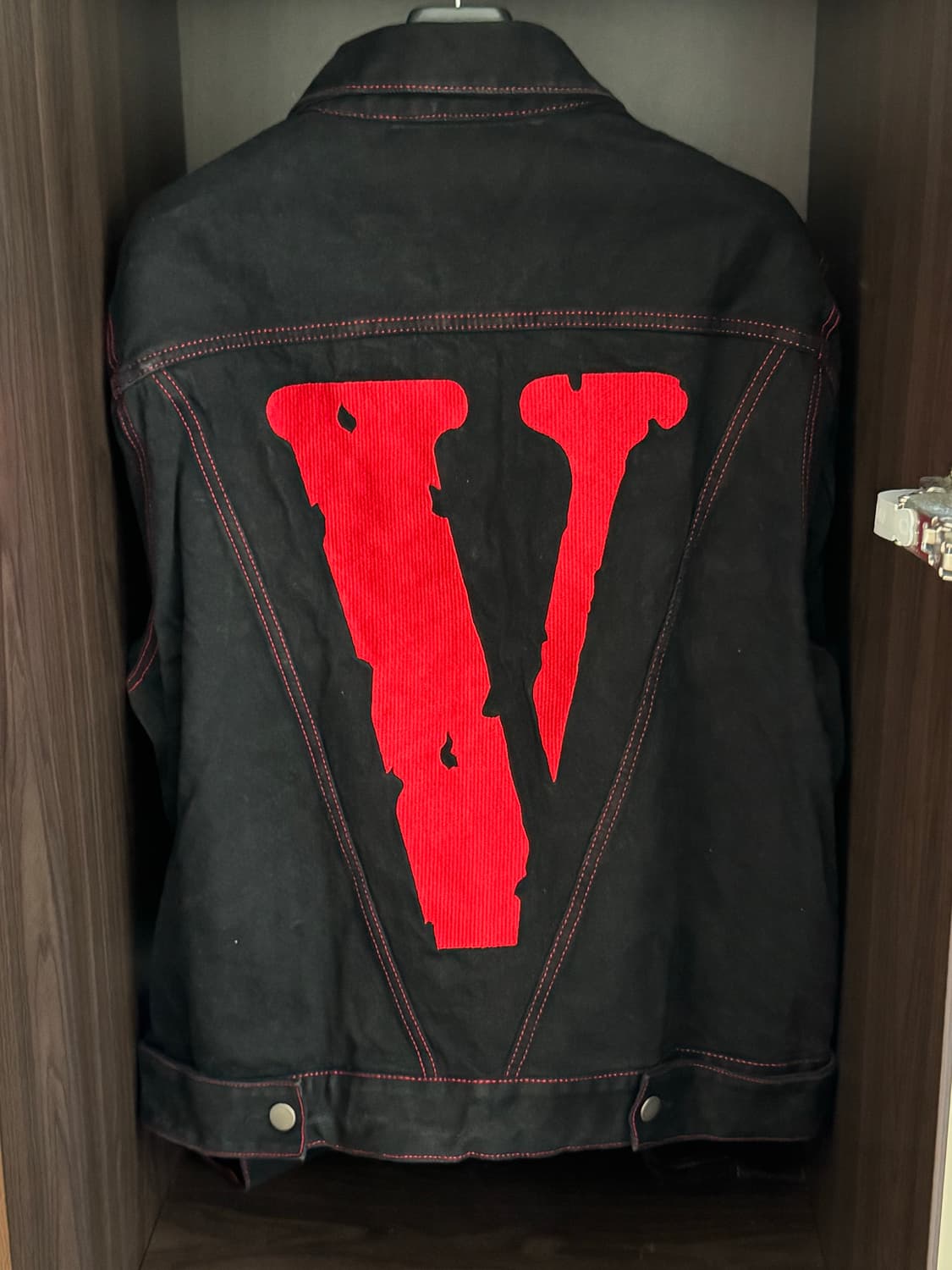 VLONE 브이론 프렌즈 데님 자켓 M사이즈 미판 상품이미지2