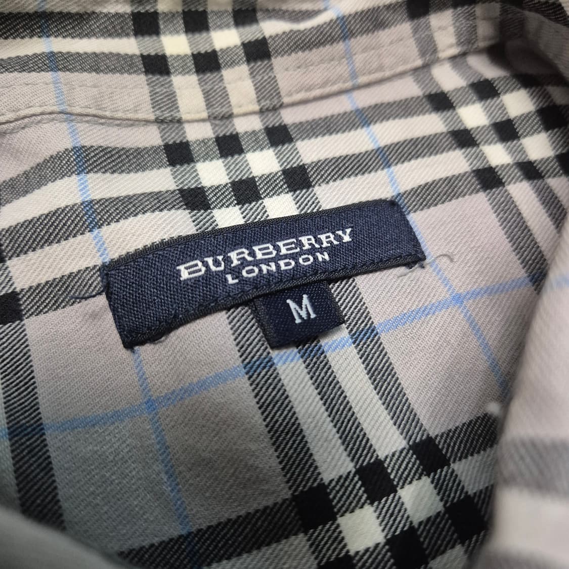[올드 명품🔥] 90s 버버리 시그니처 노바 체크 셔츠 상품이미지4