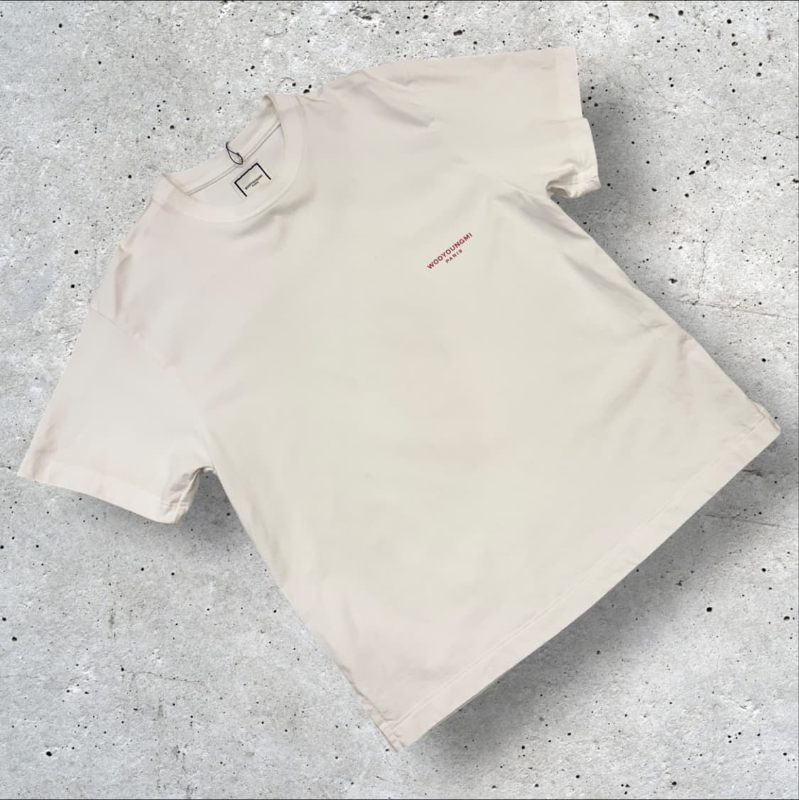 [100] 21ss 우영미 플라워 프린팅 반팔 티셔츠 B553 상품이미지2