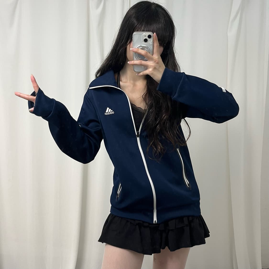 Adidas navy jersey 상품이미지2