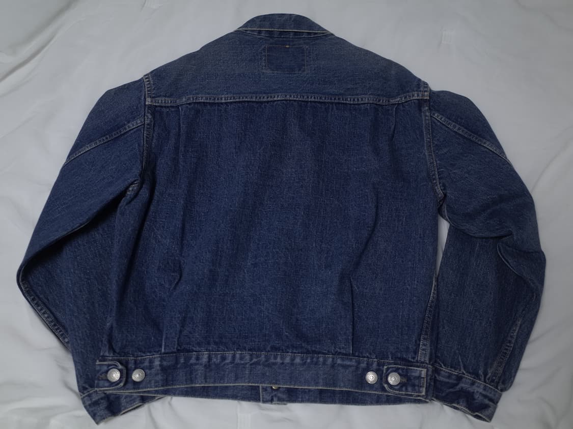 [2] 오어슬로우 (OrSlow) 타입2 데님 자켓 2 Year Wash 상품이미지3