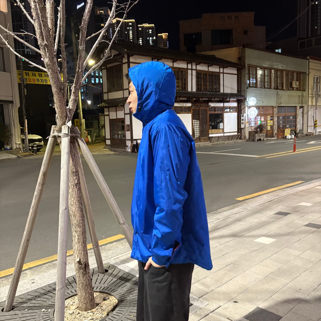 프라다 스포츠 리버시블 블루 후드 자켓 상품이미지2