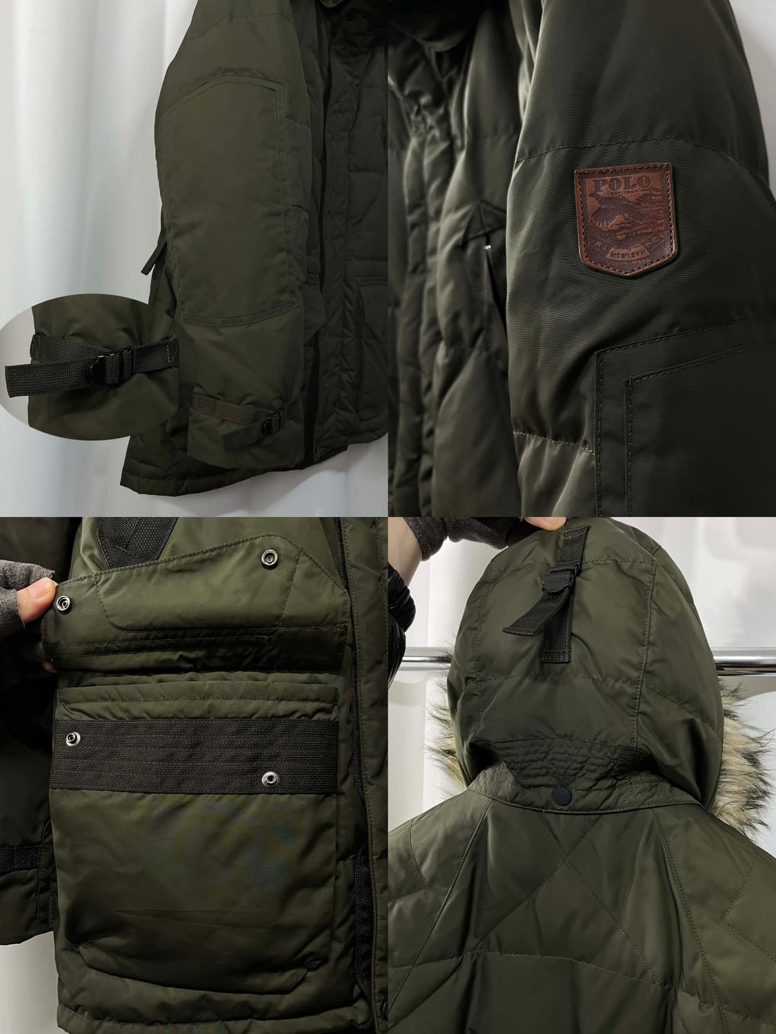 폴로 랄프로렌 말라드덕 사파리 유틸리티 다운파카 자켓 상품이미지7