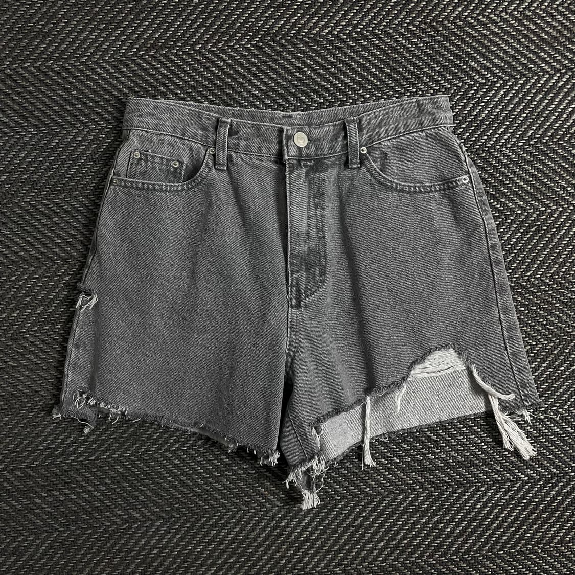 빈티지 우먼스 커팅 데님 숏 팬츠o 3075 상품이미지1