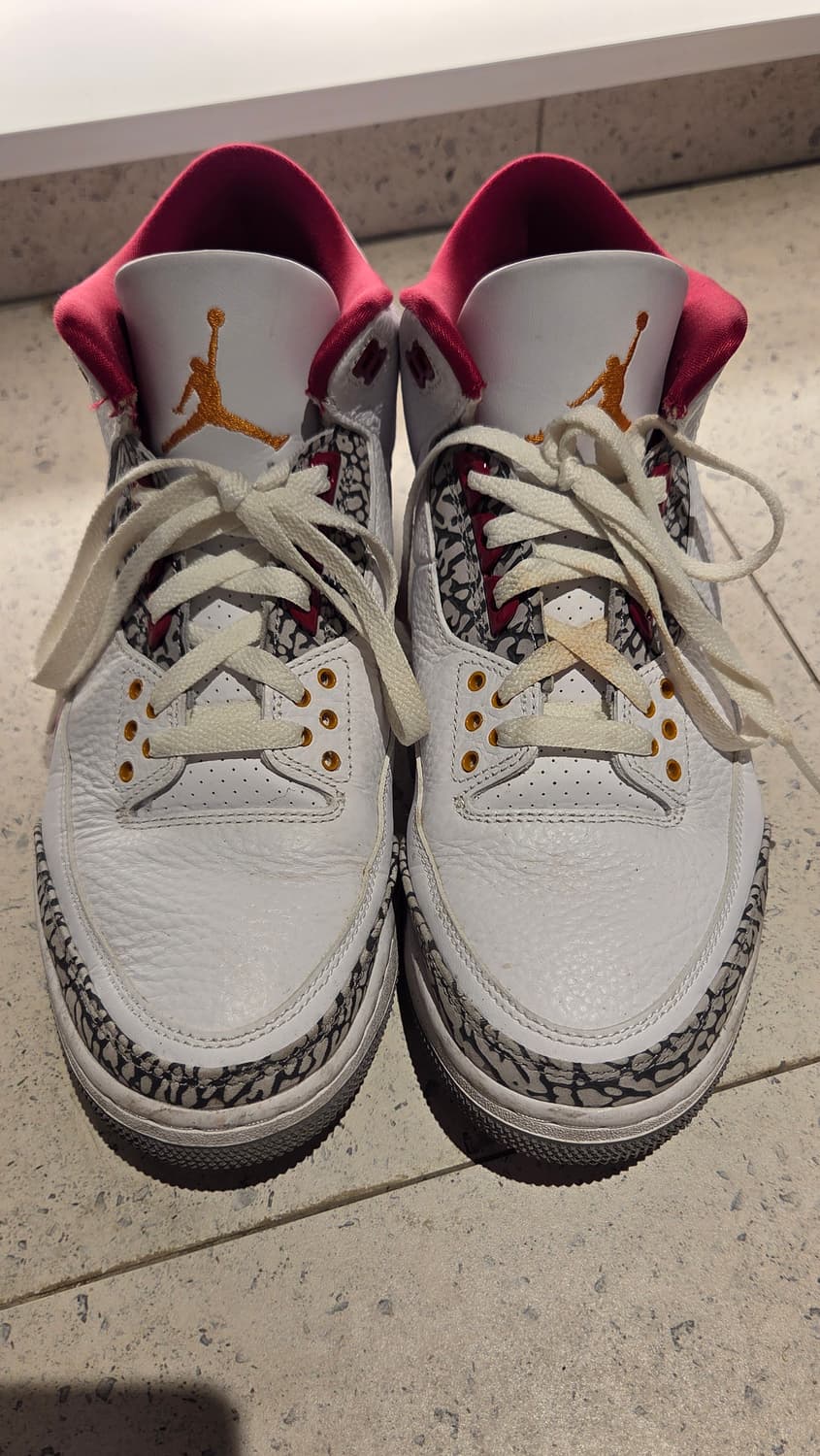 Jordan 3 Retro Cardinal Red 상품이미지1
