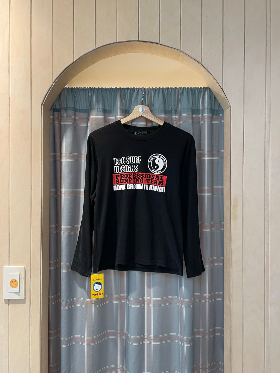 일본빈티지 서프 프린팅티셔츠 상품이미지1
