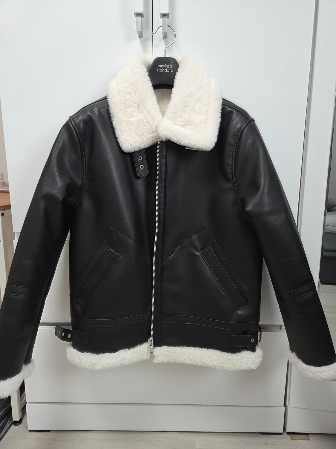 도프제이슨 솔리드 무톤 자켓 L 상품이미지1