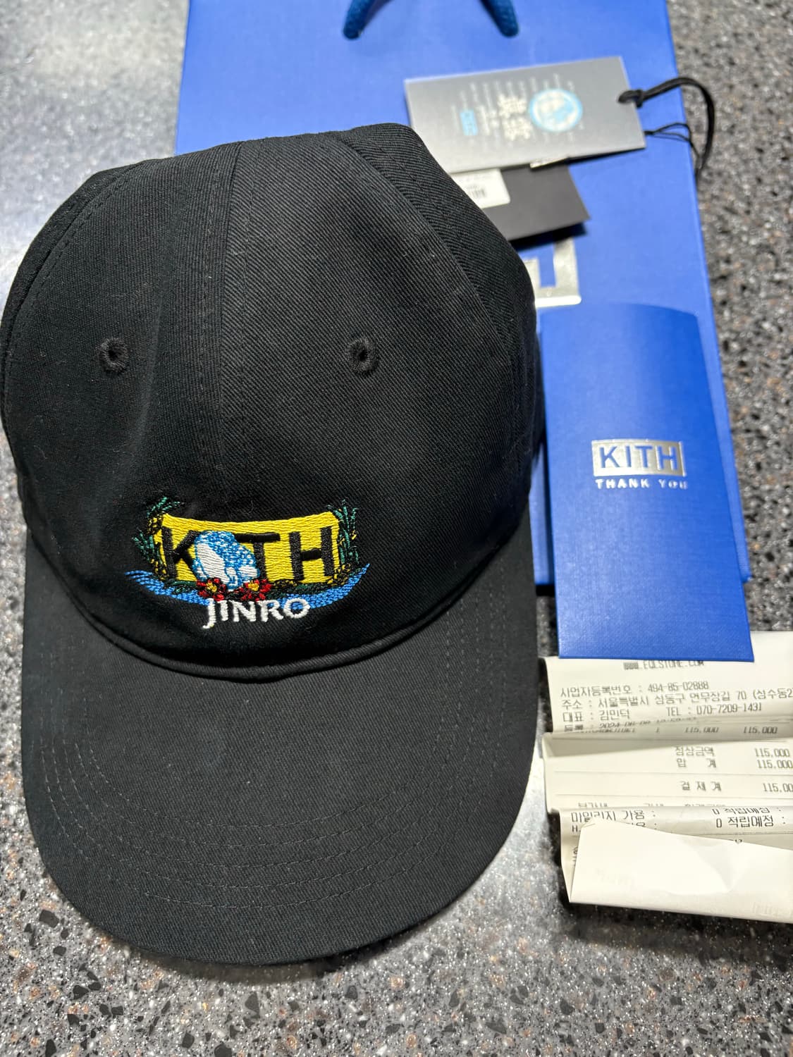 KITH 한정판 볼캡 영수증 포함 풀구성 상품이미지1
