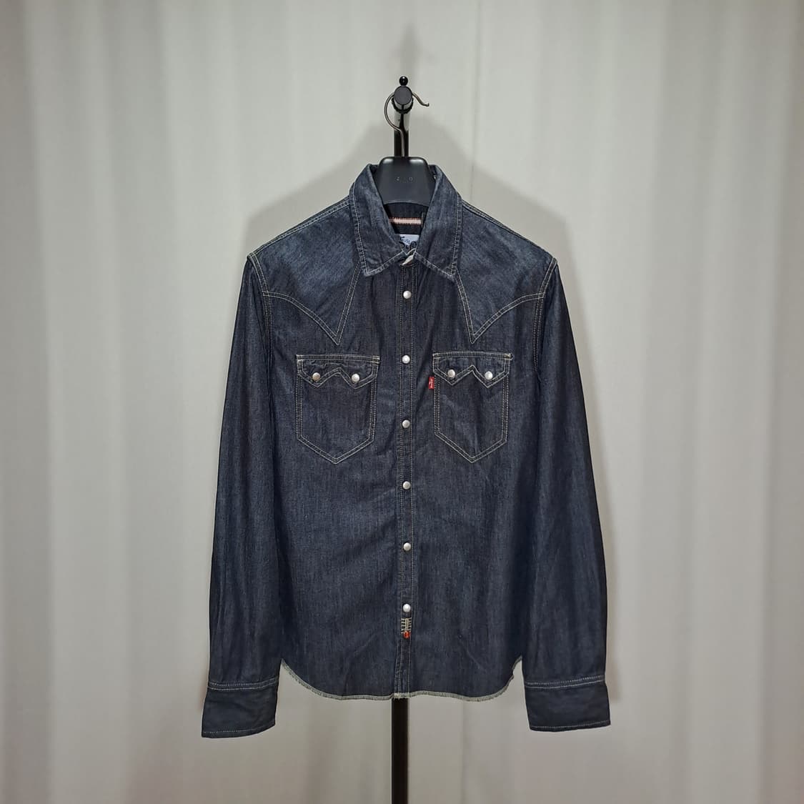 (택포) 리바이스 스트라우스 웨스턴 데님셔츠 100 B587 상품이미지1