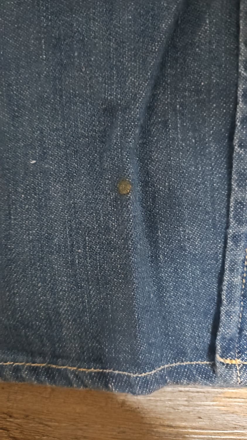 리바이스 LVC 1955 쏘우투스 데님 셔츠 버섯 자수 S 상품이미지6