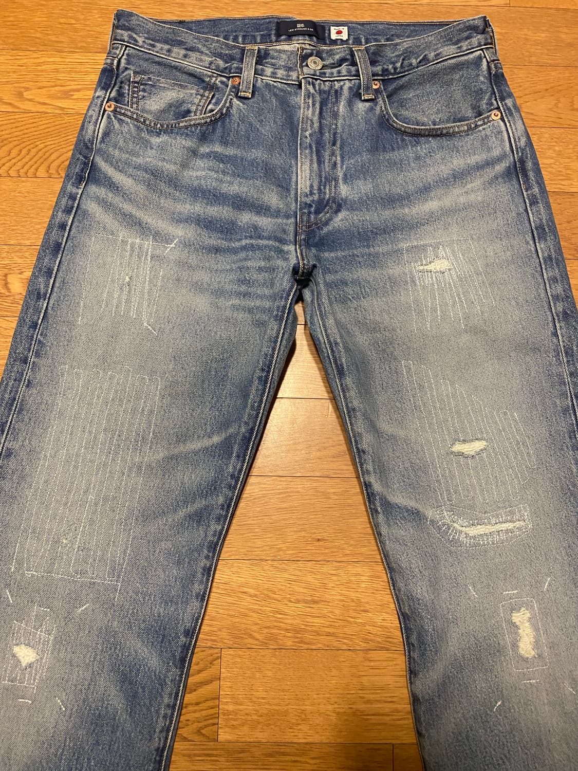 리바이스 블루탭 재팬 앵커 릴렉스드진  상품이미지2