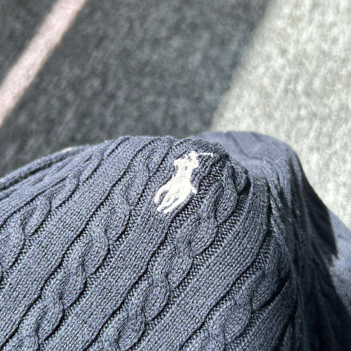 폴로 랄프로렌 네이비 케이블 가디건 상품이미지4