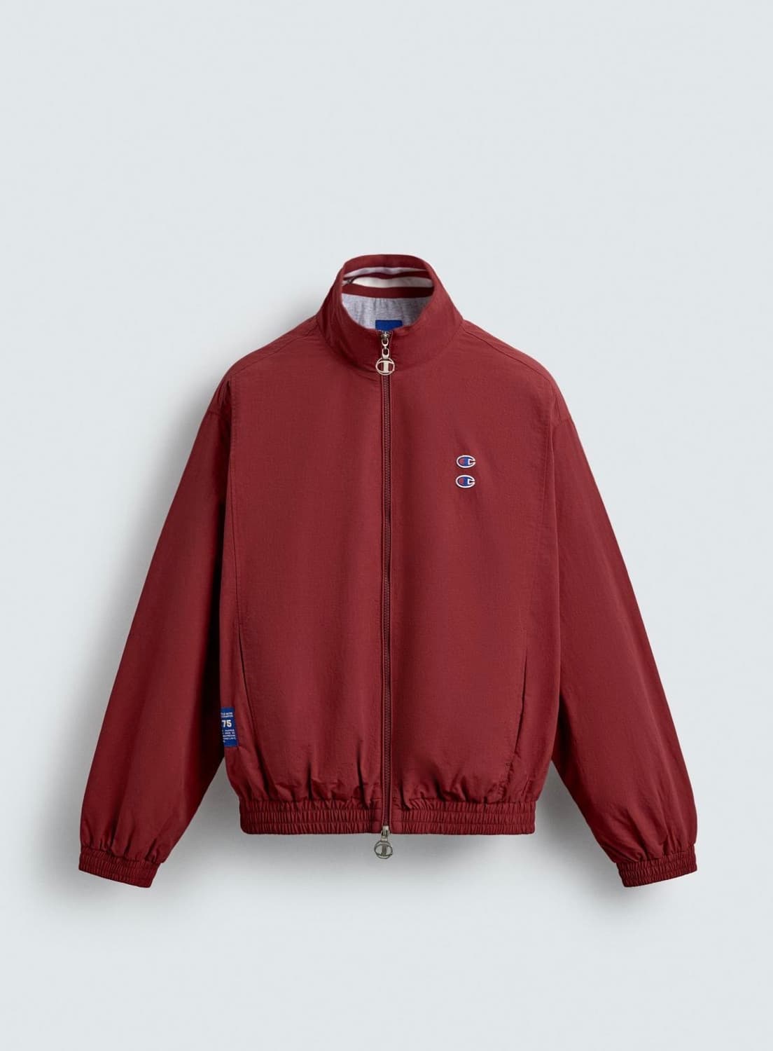 자라 x 챔피온 테크니컬 패치 자켓 레드 상품이미지1