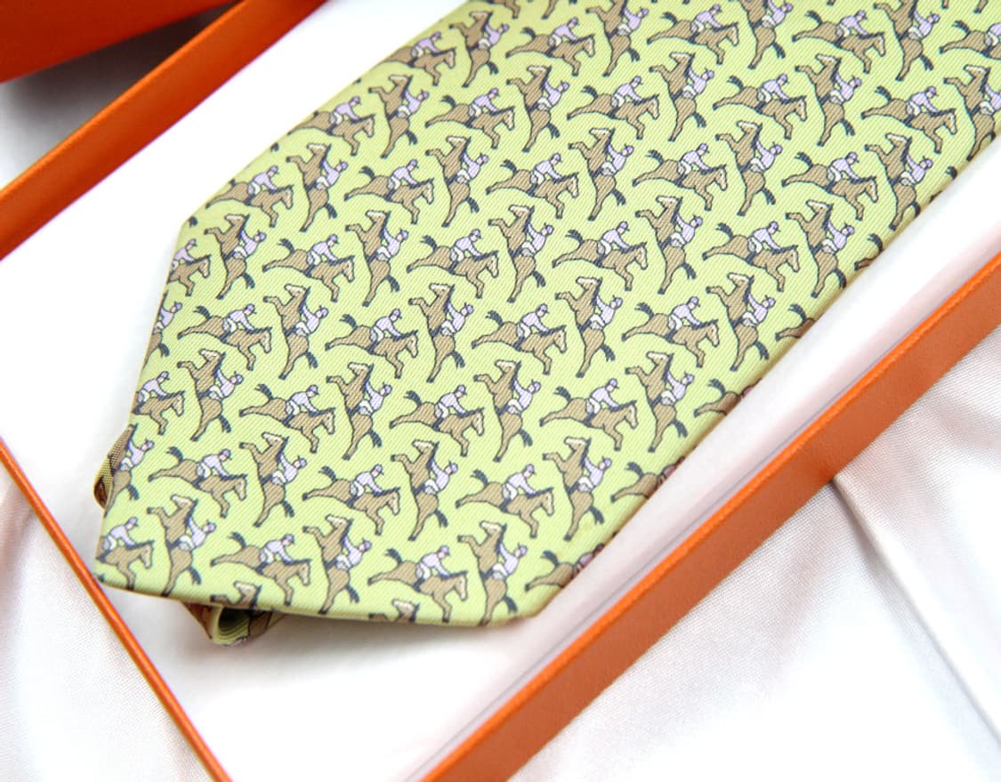 에르메스 8.7cm A+등급 남자 명품넥타이 상품이미지3