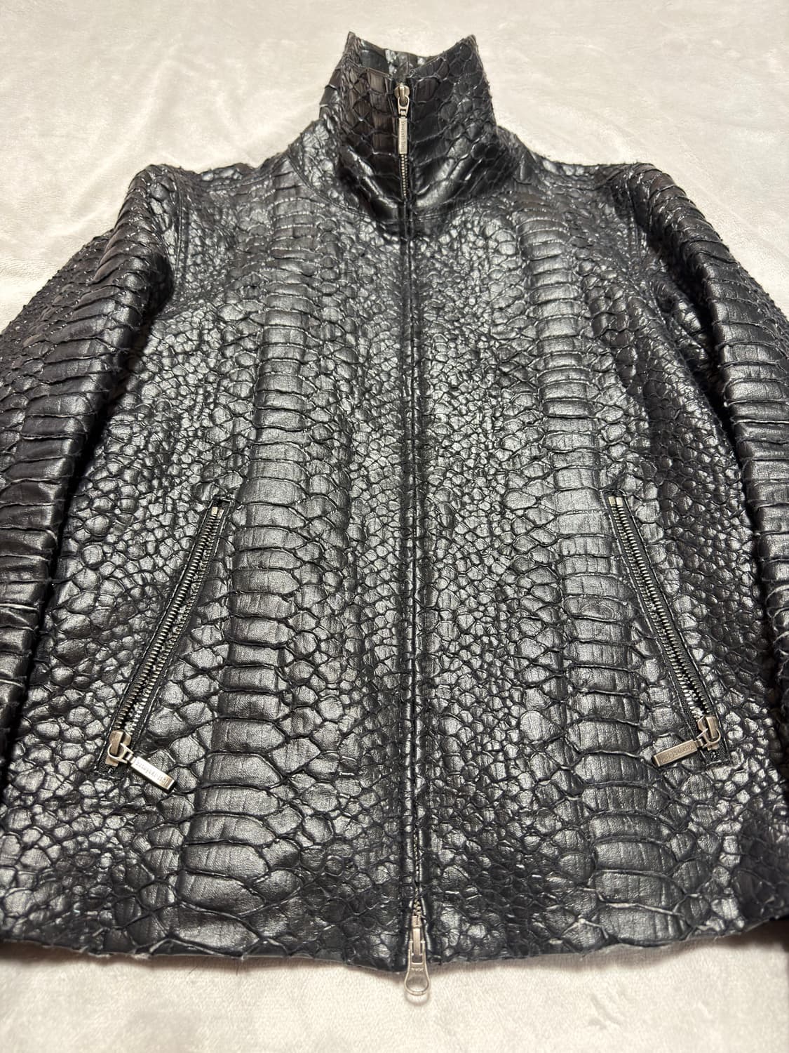 Yasuyuki ishii washi snakeskin jacket 상품이미지2